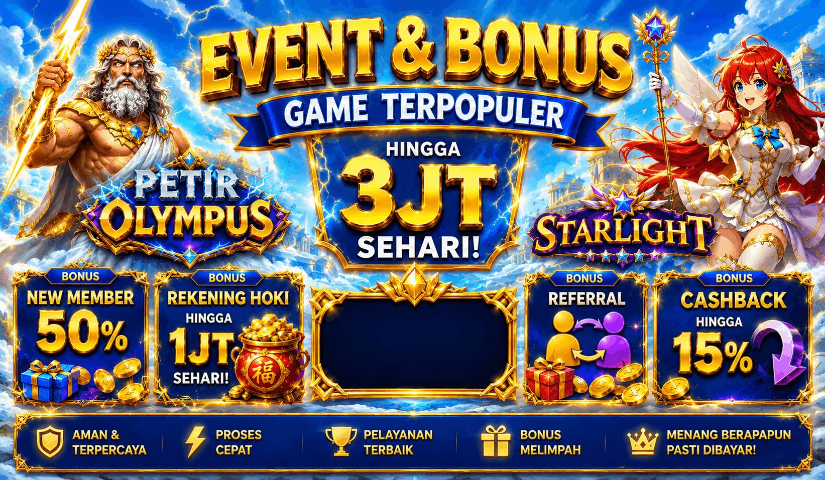 Bonus Terbesar Messipoker
